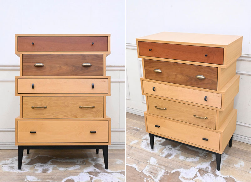 EF10 外観は美品 LEGNATEC レグナテック ベビー イエロー ハイチェスト 洋服ダンス 衣装箪笥 整理タンス 引出収納 オブジェ拍卖