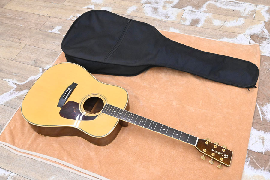 FF28 Morris モーリス アコースティックギター MD-527 ギター アコギ 弦楽器 楽器 ソフトケース有拍卖