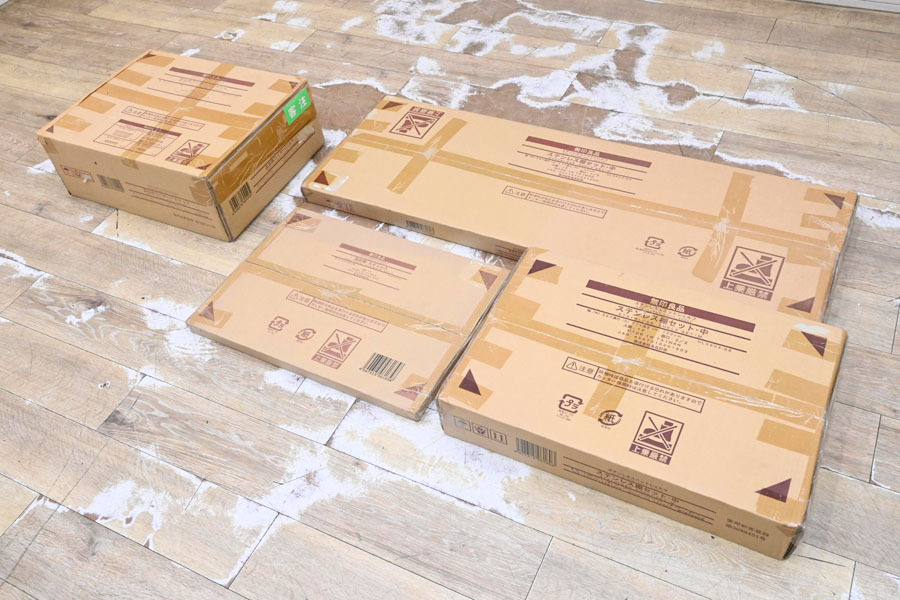 BF02 未使用 一部開封品有り 無印 ステンレス棚セット 拍卖