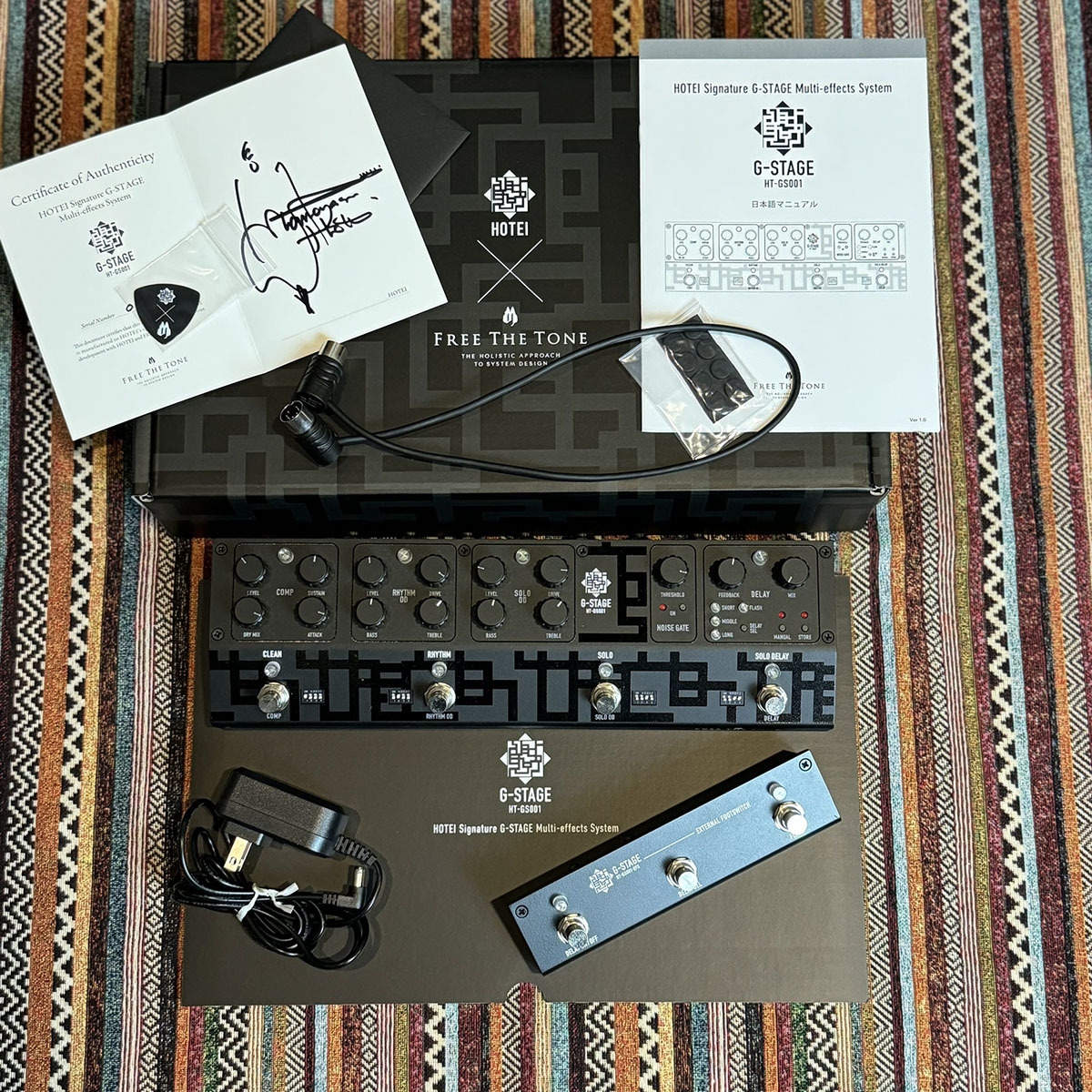 Free The Tone HOTEI Signature G-STAGE Multi-effects System拍卖