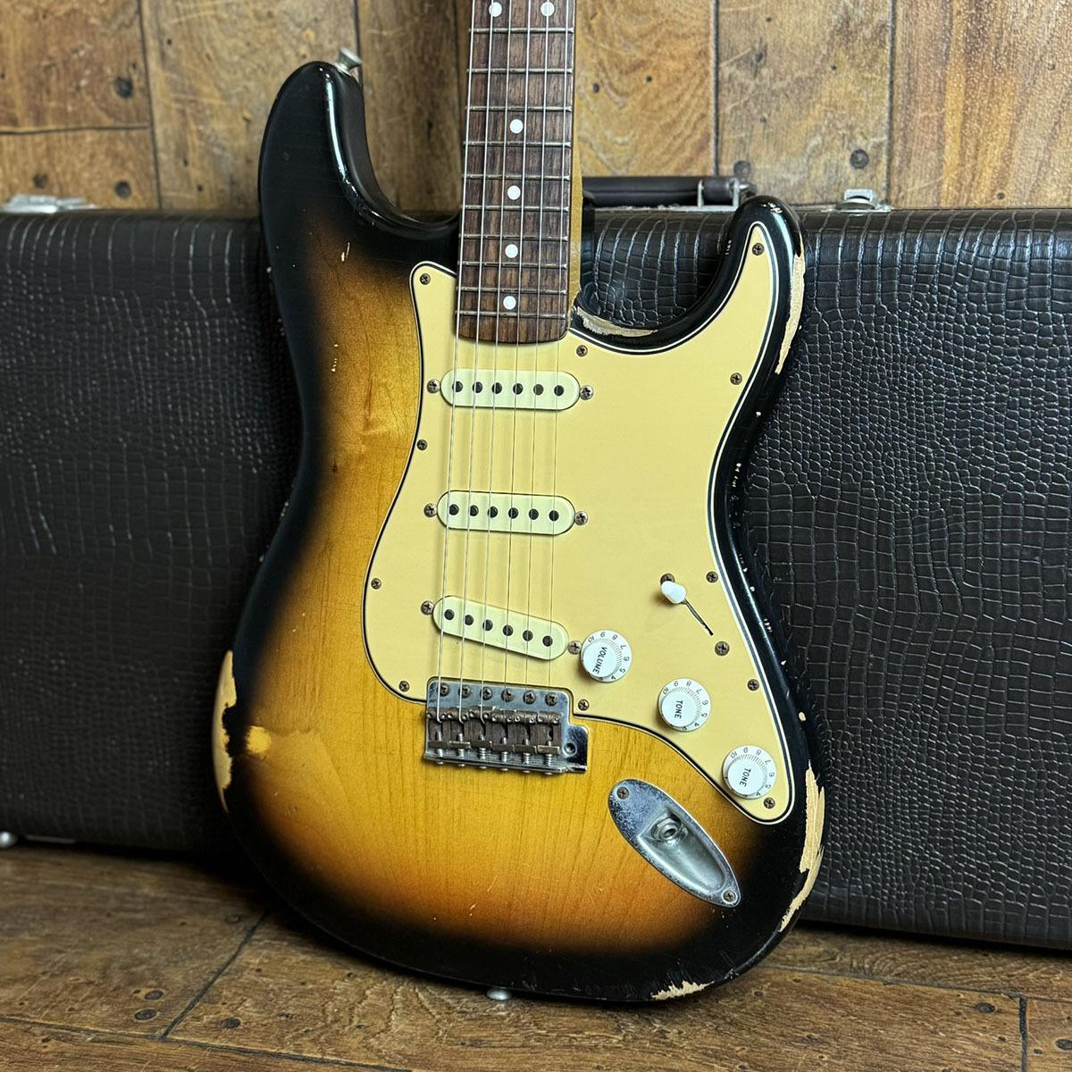 RS Guitarworks Old Friend Contour Greenguard Road Warrior (Heavy) 3Tone Burst拍卖