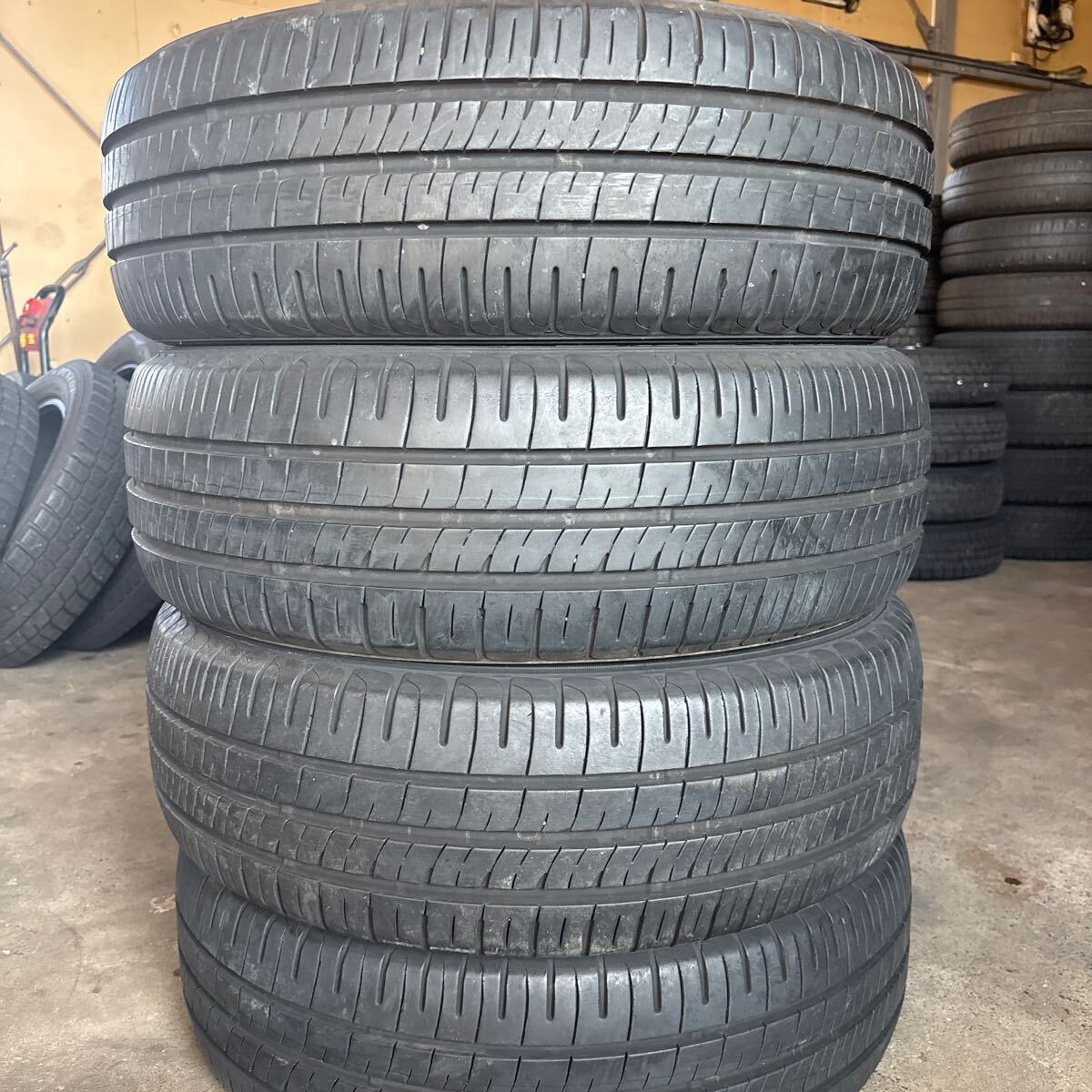 ◆205/60R16◆ DUNLOP EC204◆ サマータイヤ 2023年製 バリ山 4本セット拍卖