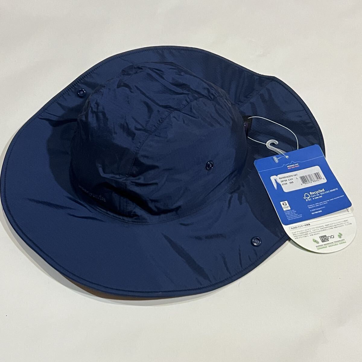 パタゴニア レインシャドウハット ネイビー L patagonia 2009年拍卖