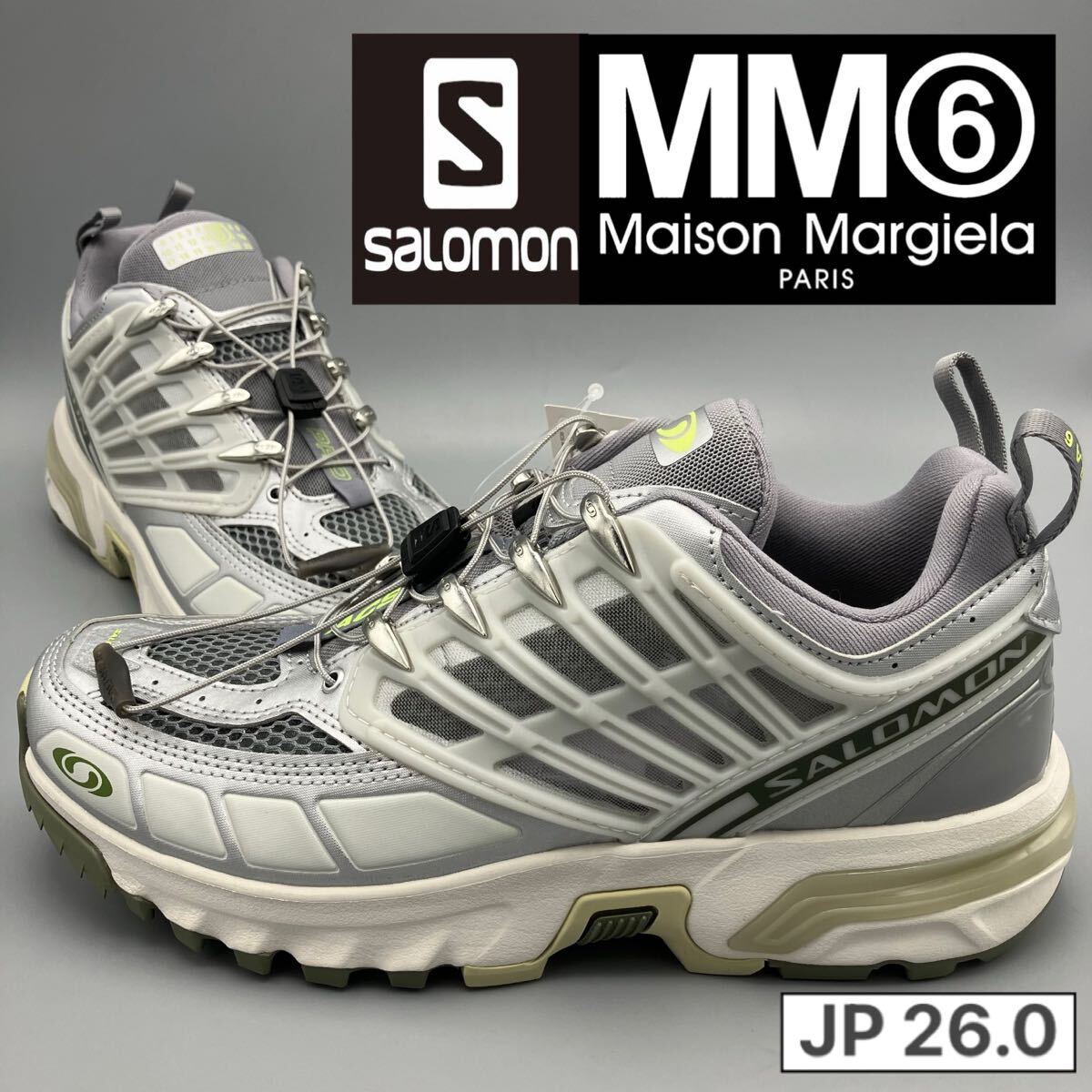 ◆未使用 JP26.0 MM6×SALOMON スニーカー ACS PRO 2拍卖