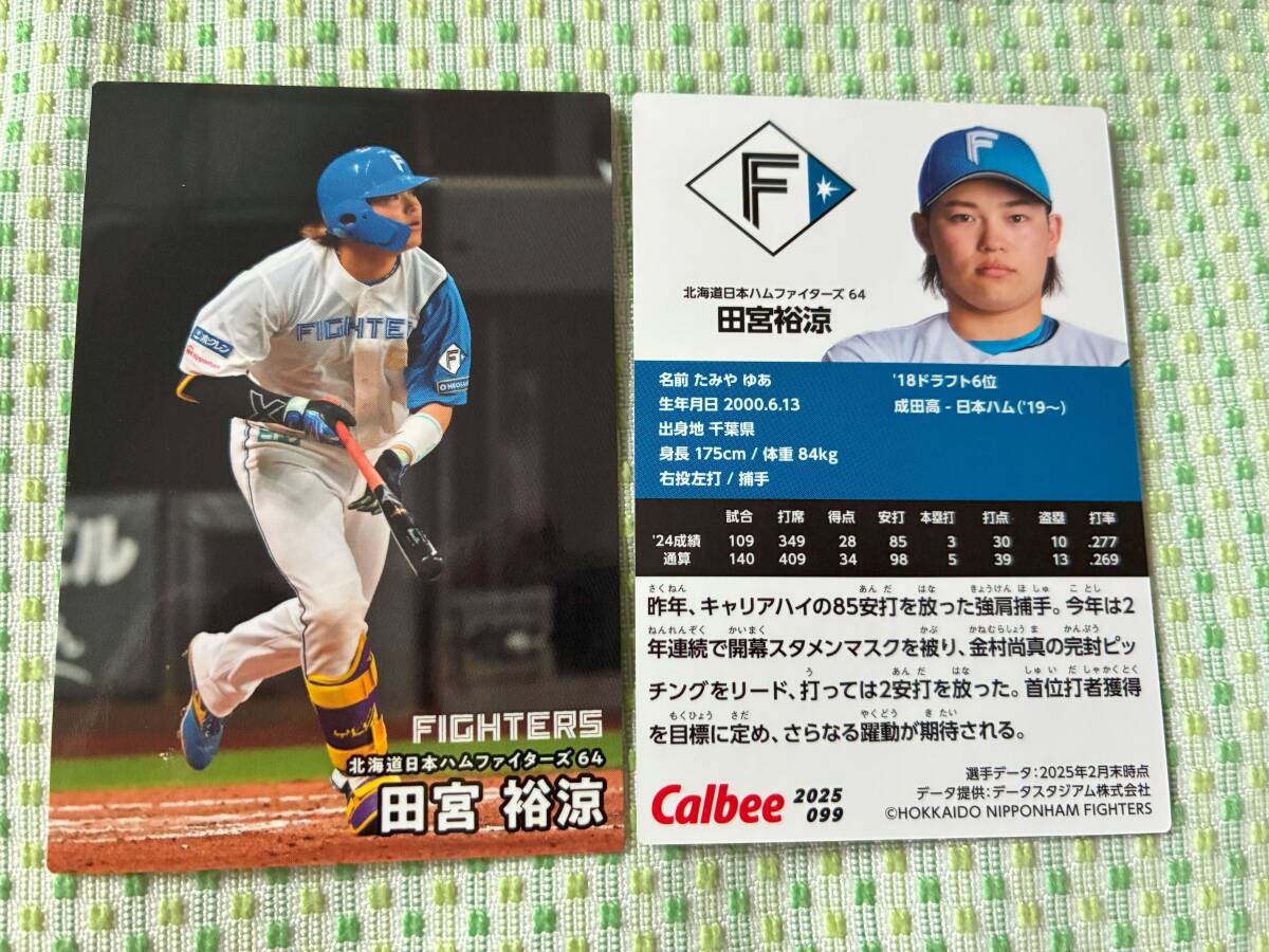 2025 第2弾 R-099 田宮 裕涼(日本ハム)レギュラーカード カルビー プロ野球チップス 最新版 新入荷 即決 匿名配送可 送料85円~拍卖
