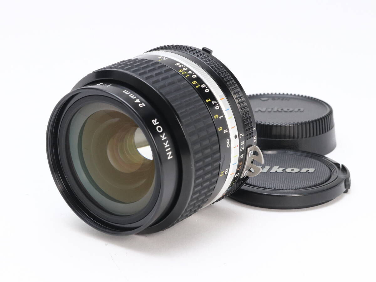 AB (良品) Nikon ニコン Ai-S Nikkor 24mm F2 初期不良返品対応 88-43拍卖