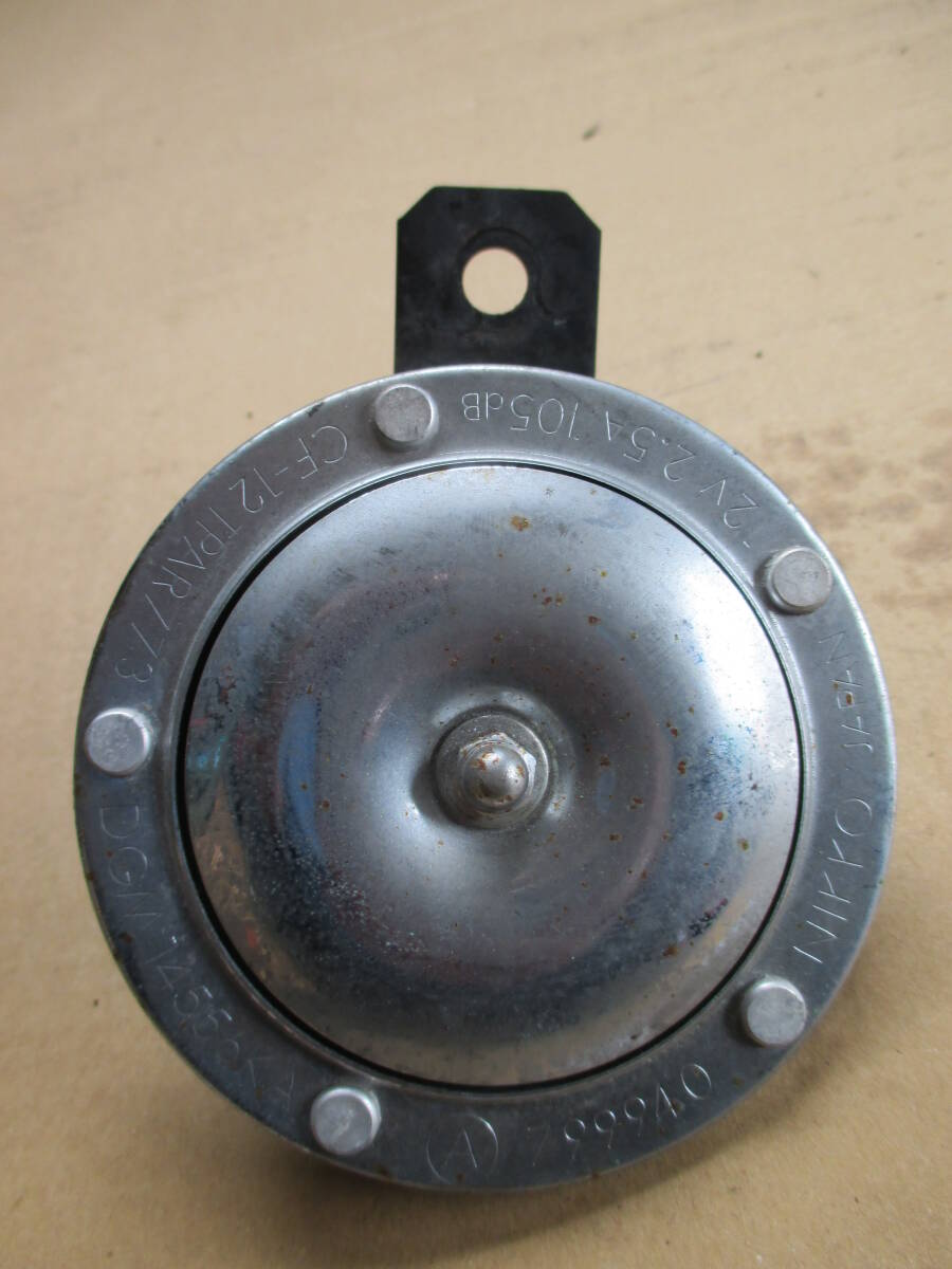 NIKKO JAPAN ホーン 1個 12V 2.5A 105db CF-12TPAR DGM1455 拍卖