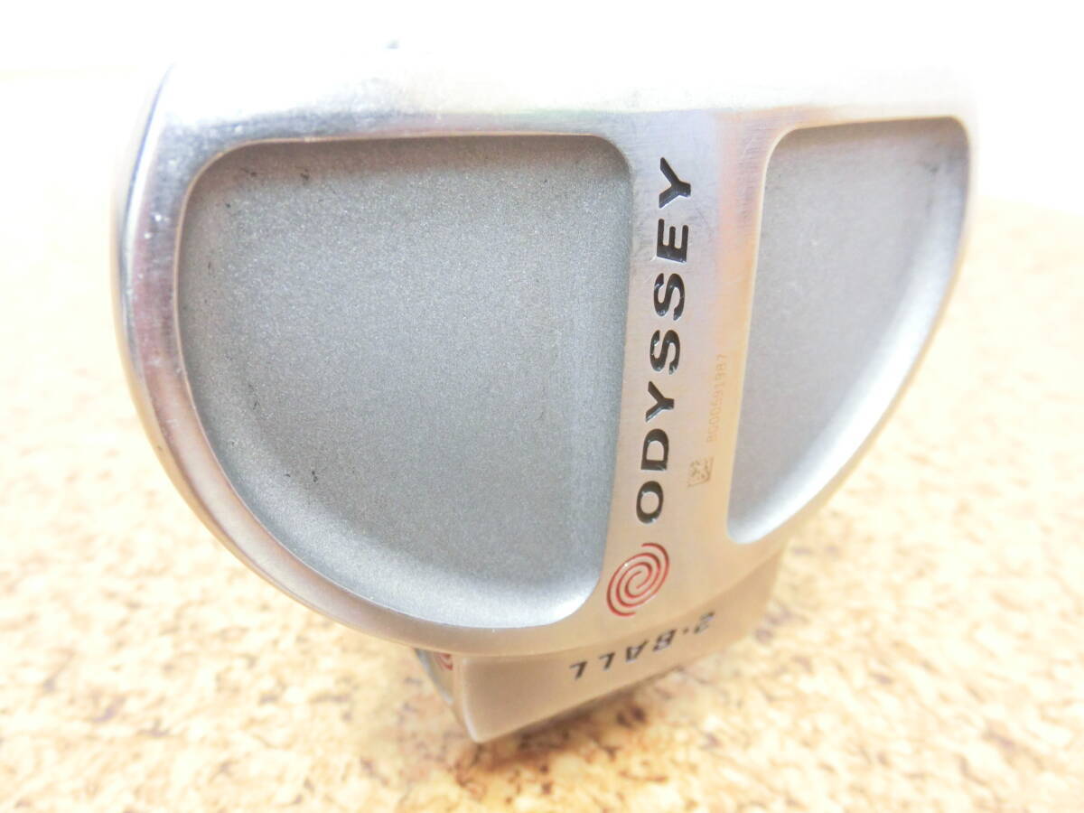 希少 名器♪ODYSSEY オデッセイ WHITE HOT 2-BALL ホワイトホット 2ボール パター 32インチ 純正スチールシャフト 中古品♪T2017拍卖