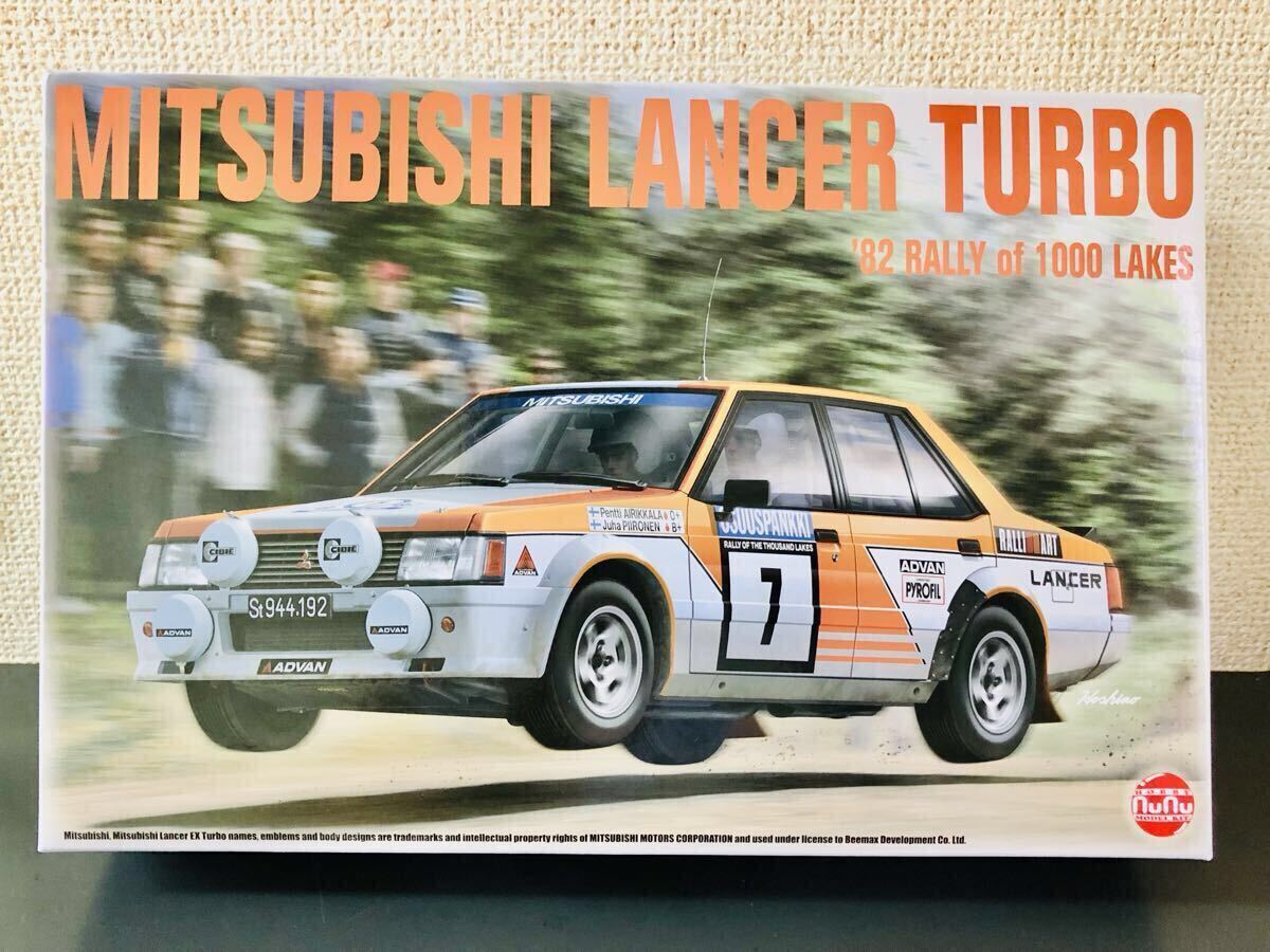 激レア!1/24 プラッツ nunu 三菱 ランサー ターボ 1000湖ラリー 1982 検 セリカ ストラトス 037 デルタ 205 クワトロ RX-7 911 スタジオ27拍卖