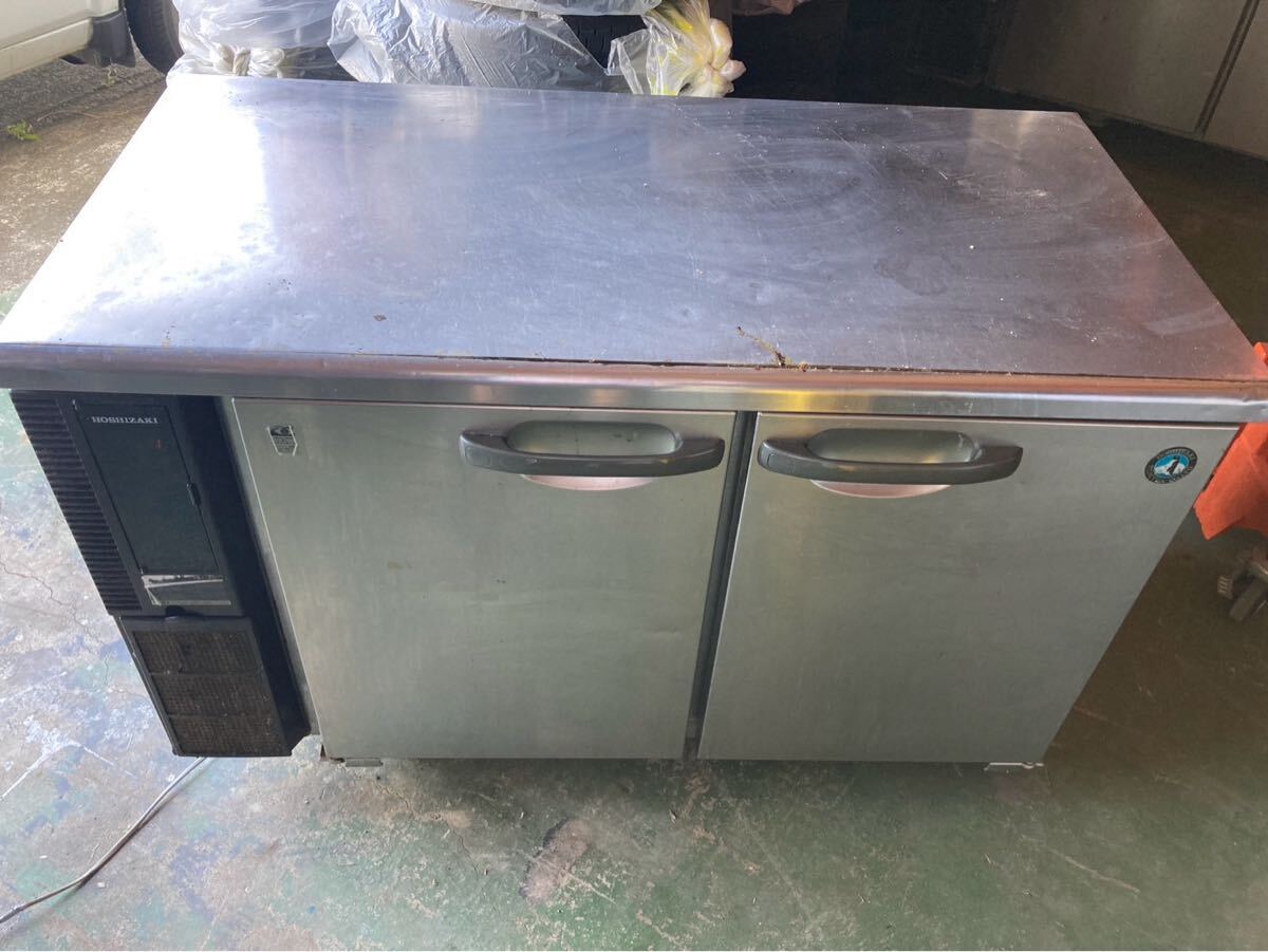B8-59 動作確認済 RT-120PNE1 コールドテーブル ホシザキ HOSHIZAKI 厨房 業務用 台下冷蔵庫 冷蔵コールドテーブル拍卖