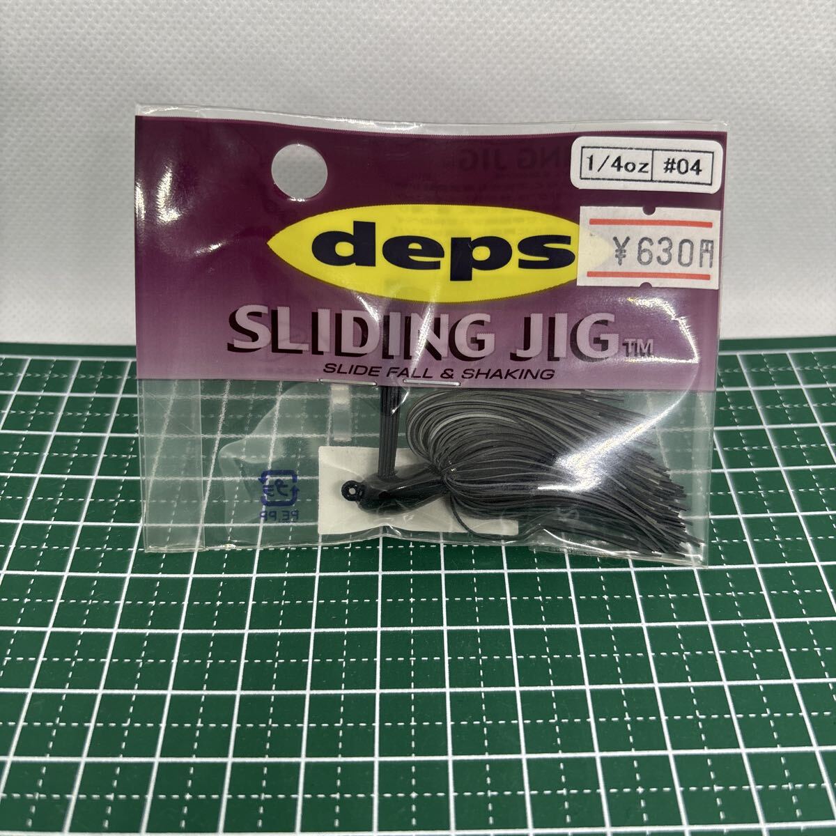デプス スライディング 1/4オンス ブラック/ウォーメロン deps SLIDING JIG 1/4oz拍卖