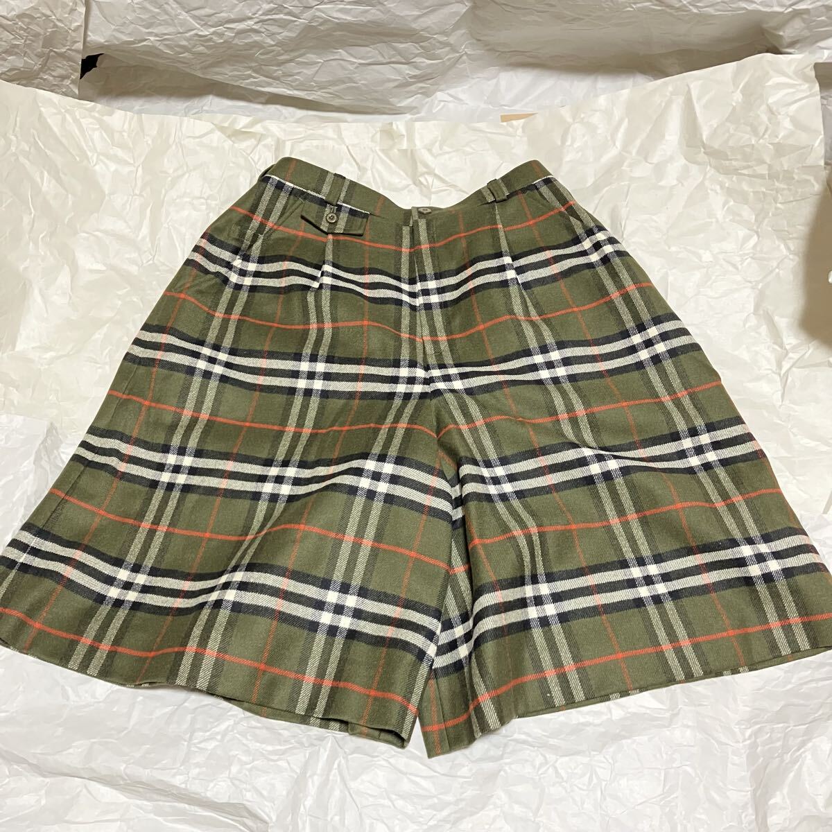 【Burberrys / バーバリーズ】 ノバチェック 膝丈 キュロット / L拍卖