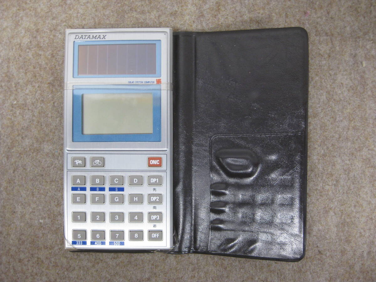 【ジャンク扱い】千代田産業 DATAMAX SOLAR SYSTEM COMPUTER (ポケットコンピュータ)【●575275】拍卖