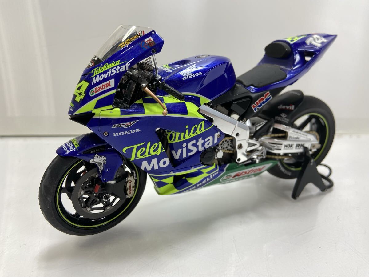 C2H2-2-5080115 1/12 Telefonica Movistar Honda テレフォニカ モビスター ホンダ RC211V '03 加藤大治郎 完成品 TAMIYA タミヤ拍卖