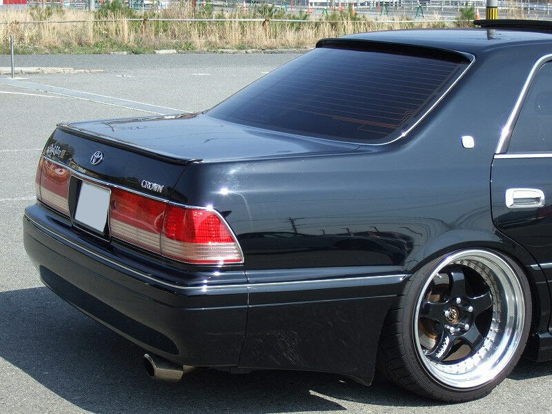 HighWorks 150系 クラウン ルーフスポイラー 日本製エアロ     ハードトップ用 ロイヤル JZS/GS 151/155 ウィング リア拍卖