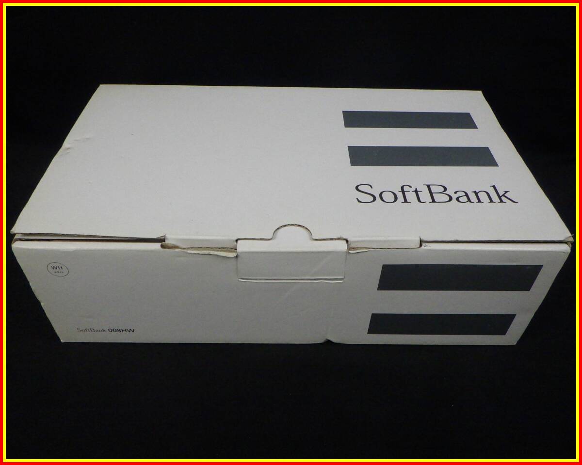 李2538 中古 美品 ソフトバンク フォトビジョン 008HVW 標準セット デジタルフォトフレーム拍卖