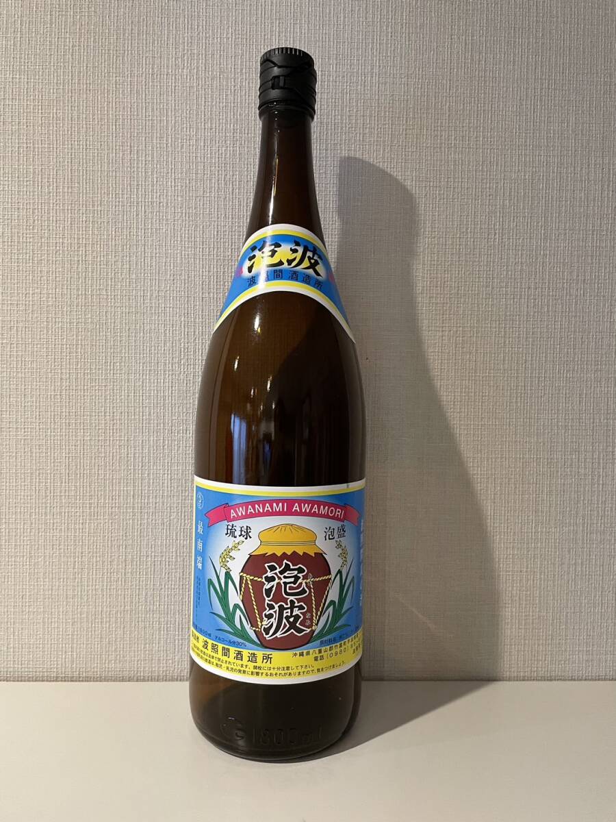 波照間島泡盛「泡波」 一升瓶(空き瓶)1.8 1800ml拍卖