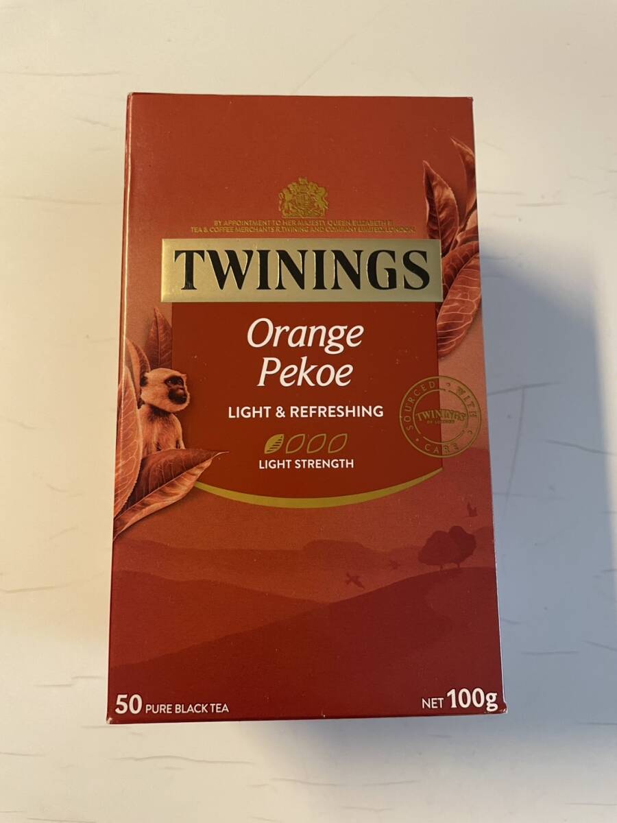20250831(2) オーストラリアで購入 トワイニング オレンジペコ 50バッグ入り TWININGS Orange Pekoe 拍卖