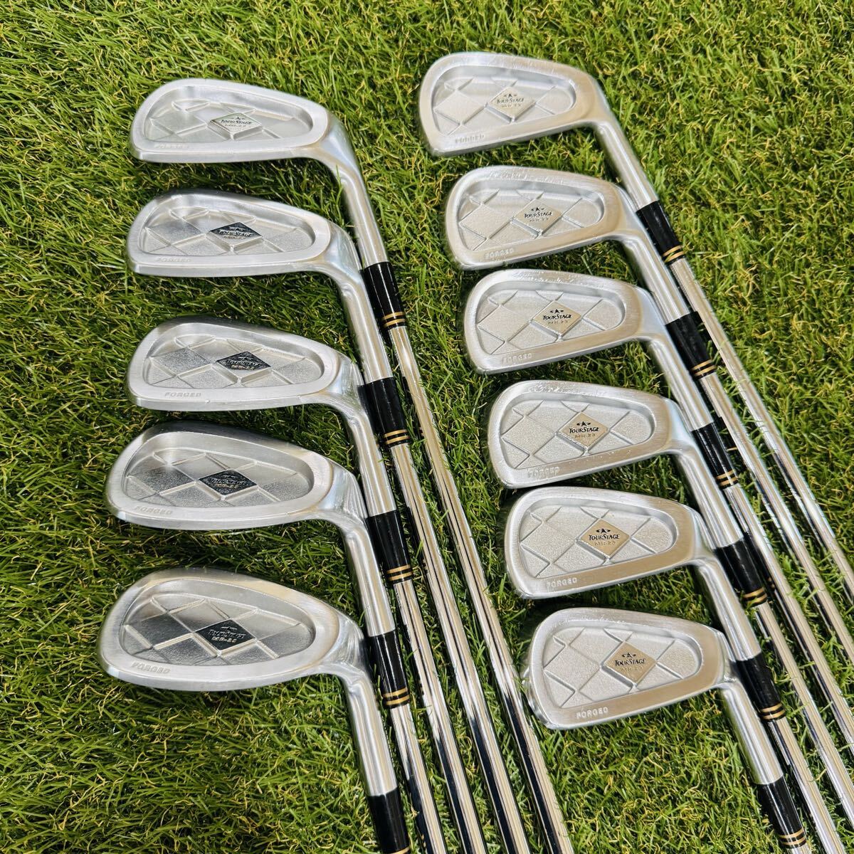 【激レア2番アイアン】TOURSTAGE MR-23 アイアンセット 11本 RIFLE FCM 5.5(S)男性用 右利き BRIDGESTONE ブリヂストン拍卖