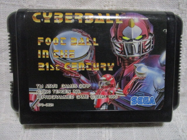 MD サイバーボール ソフトのみ 動作確認済み拍卖