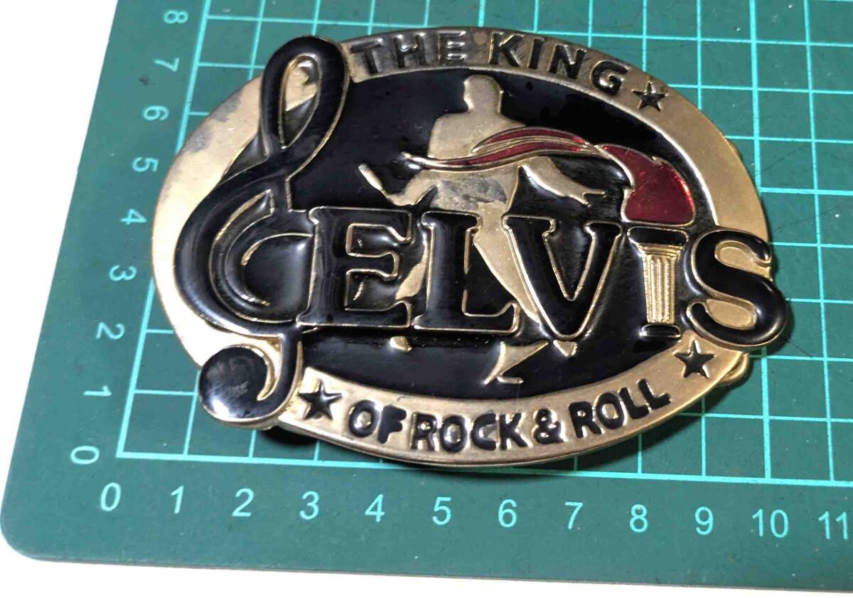 エルビス・プレスリー ベルトのバックル ロックンロール拍卖