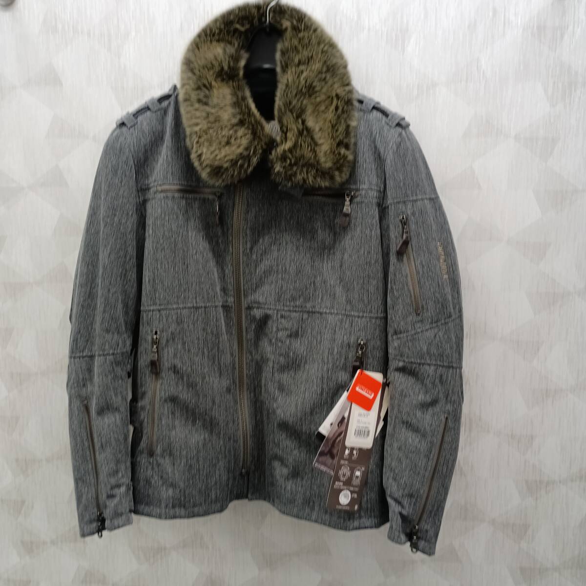 展示品 POWERAGE パワーエージ FURライダース PJ-23201 ヘリンボーングレー Lサイズ 管理3006拍卖