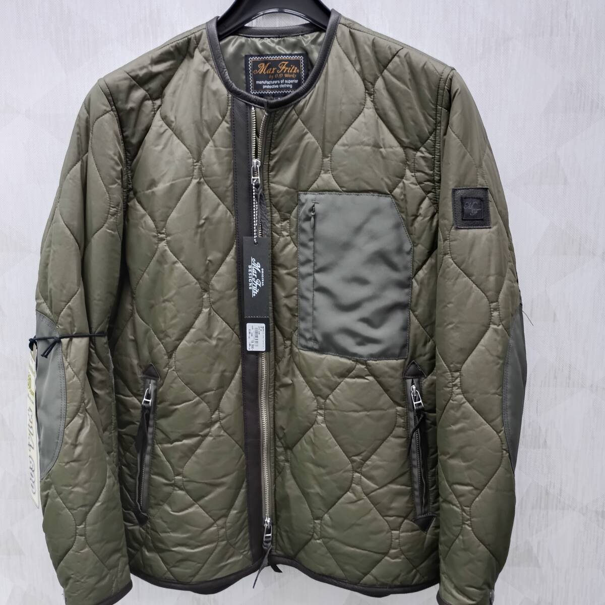 展示品 MaxFritz MFB-2396 インサイドウォームブルゾン メンズ Sサイズ 44 オリーブ マックスフリッツ 管理3006拍卖