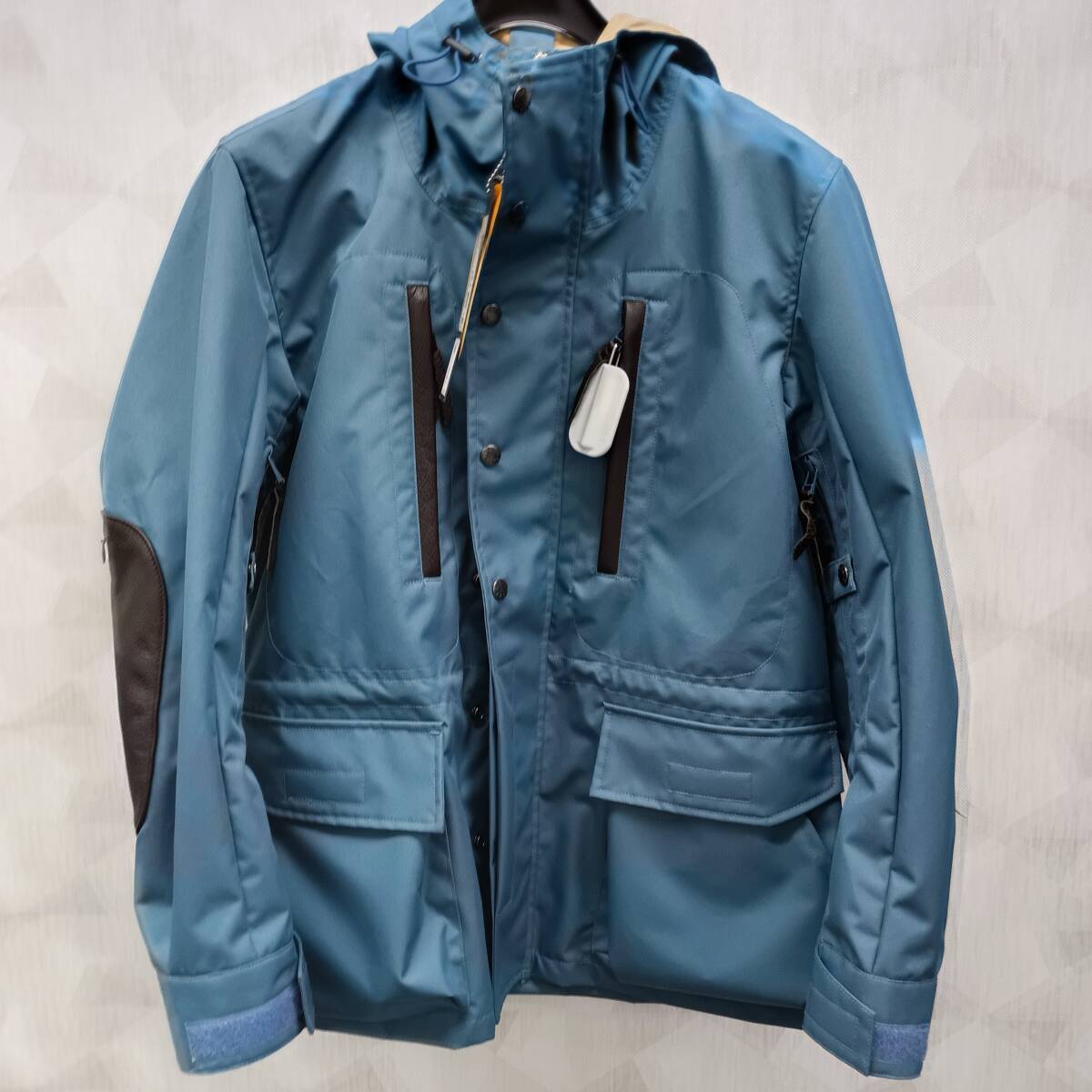 展示品 MaxFritz MFJ-2479 ライディングパーカ3SP メンズ Sサイズ 44 ブルー マックスフリッツ 管理3006拍卖
