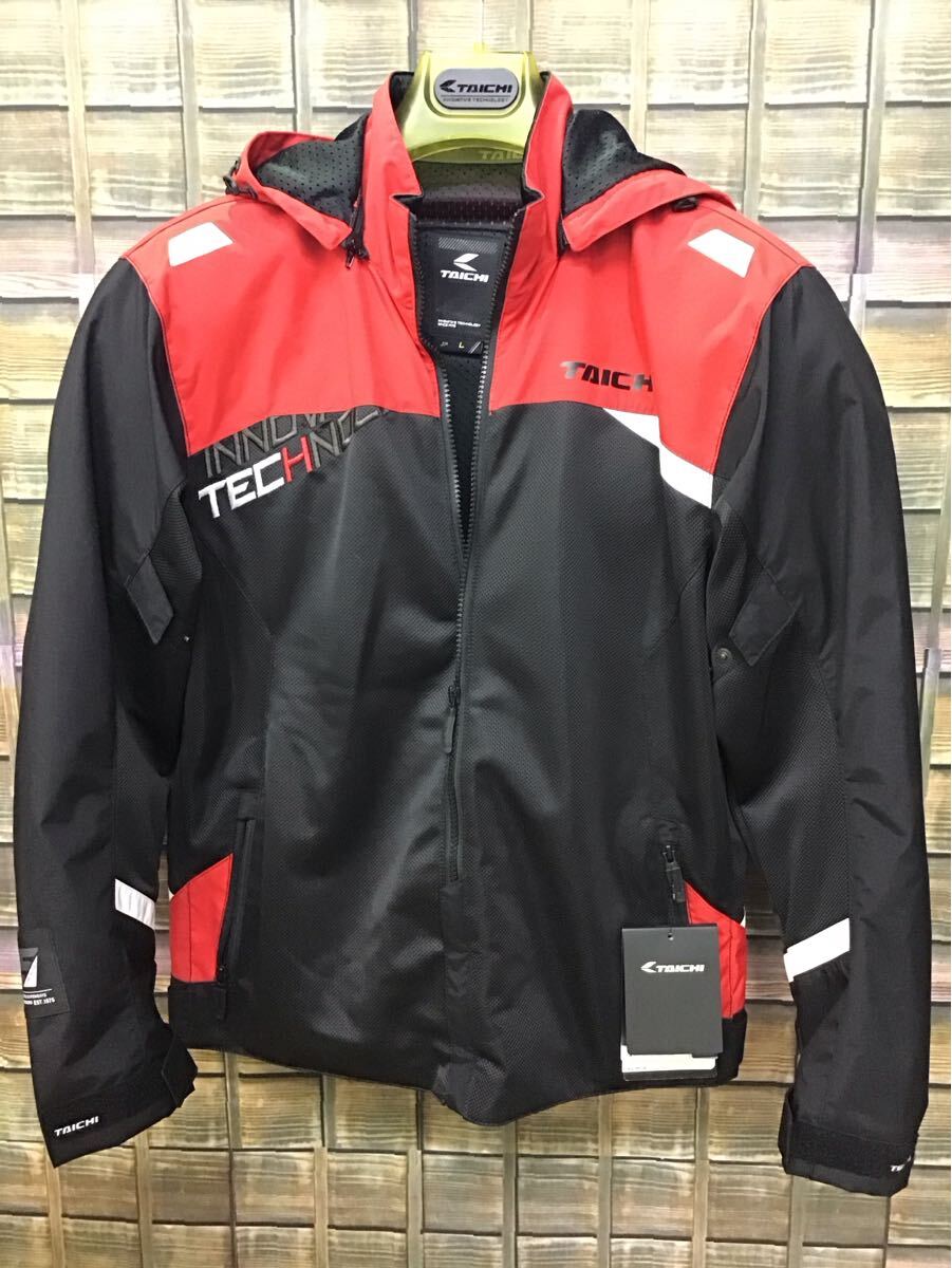 RSタイチ RSJ341 AIR SPEED PARKA レッド/ブラック サイズ:L エアースピードパーカ 【旧モデル・展示品】拍卖