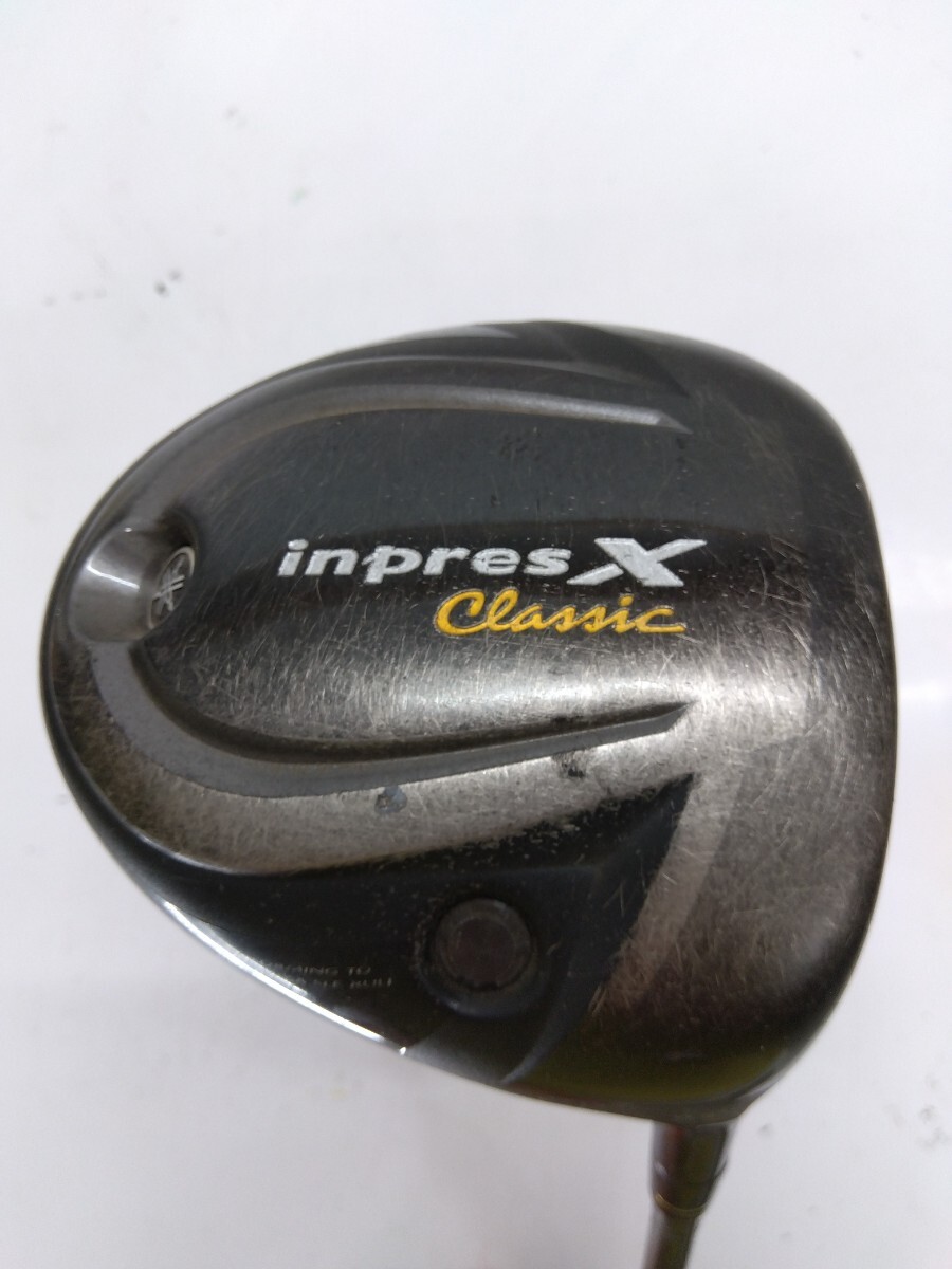 YAMAHA impresX classic 1W 9.5度 flex:R メンズ右 ドライバー Miyazaki KUSALA 56R カーボンシャフト ヤマハ拍卖