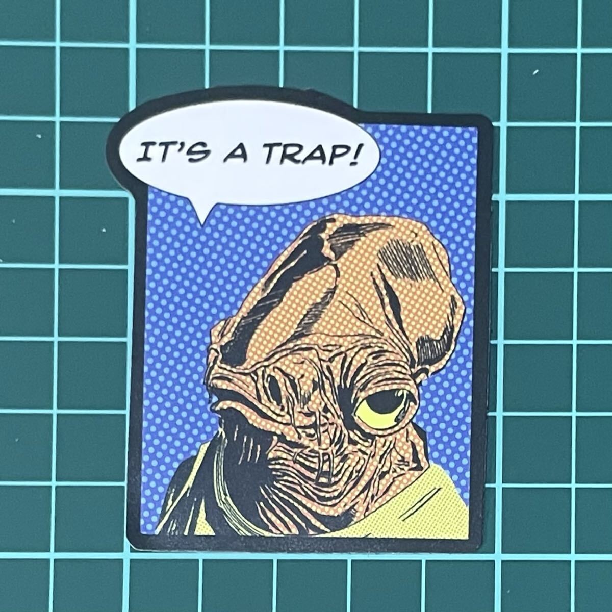 ST537 ステッカー シール スターウォーズ アクター提督 映画 宇宙人拍卖