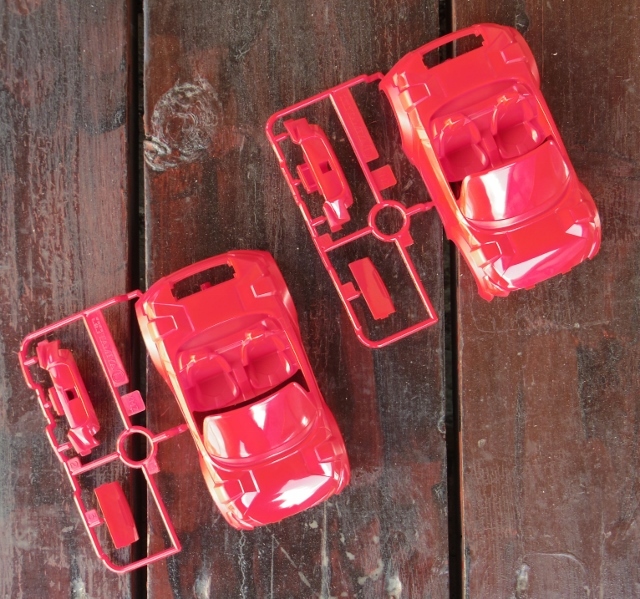 【2個】ミニ四駆コペンXMZ D(赤)ボディ,19000629(特定記録郵便)拍卖