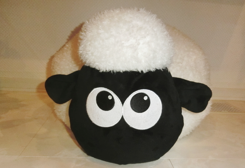 中古 ひつじのショーン ぬいぐるみ 特大拍卖