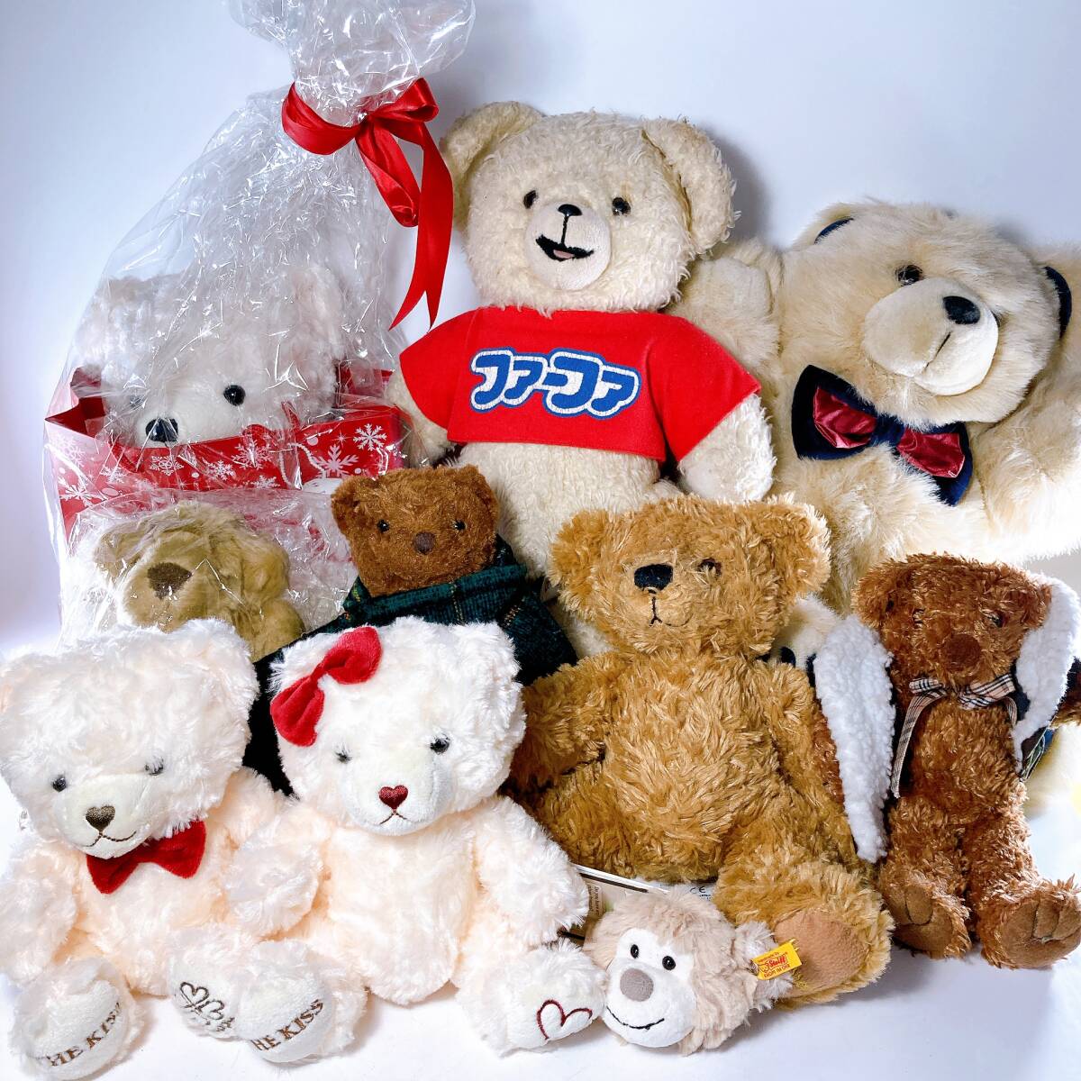 |2156|テディベア・シュタイフ ぬいぐるみ まとめ(シュタイフ・TULLYS・ファーファ・レトロ・他)拍卖