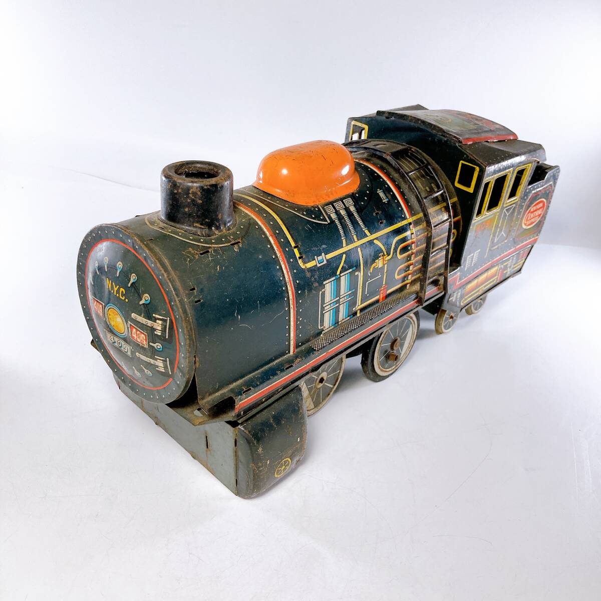 |2354|ブリキ 蒸気機関車 アメリカ ニューヨークセントラルエクスプレス 昭和レトロ・レトロ拍卖