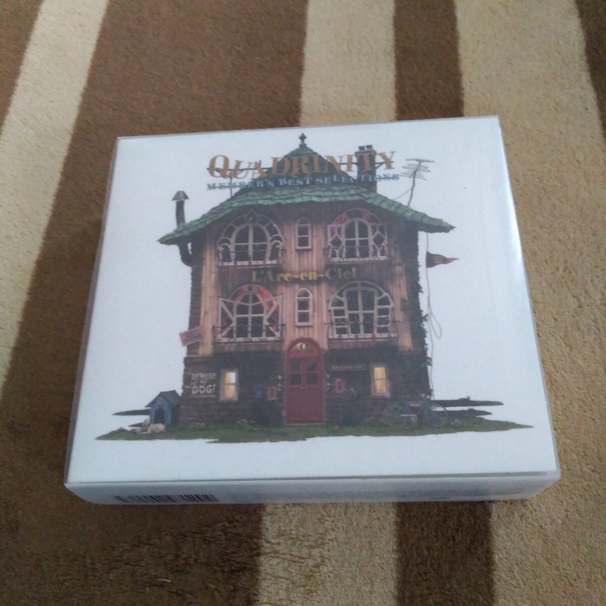 L'Arc~en~Ciel CD QUADRINITY ~MEMBER'S BEST SELECTIONS~(初回限定盤) 4CD+DVD ベスト アルバム hyde tetsuya ken yukihiro ラルク拍卖