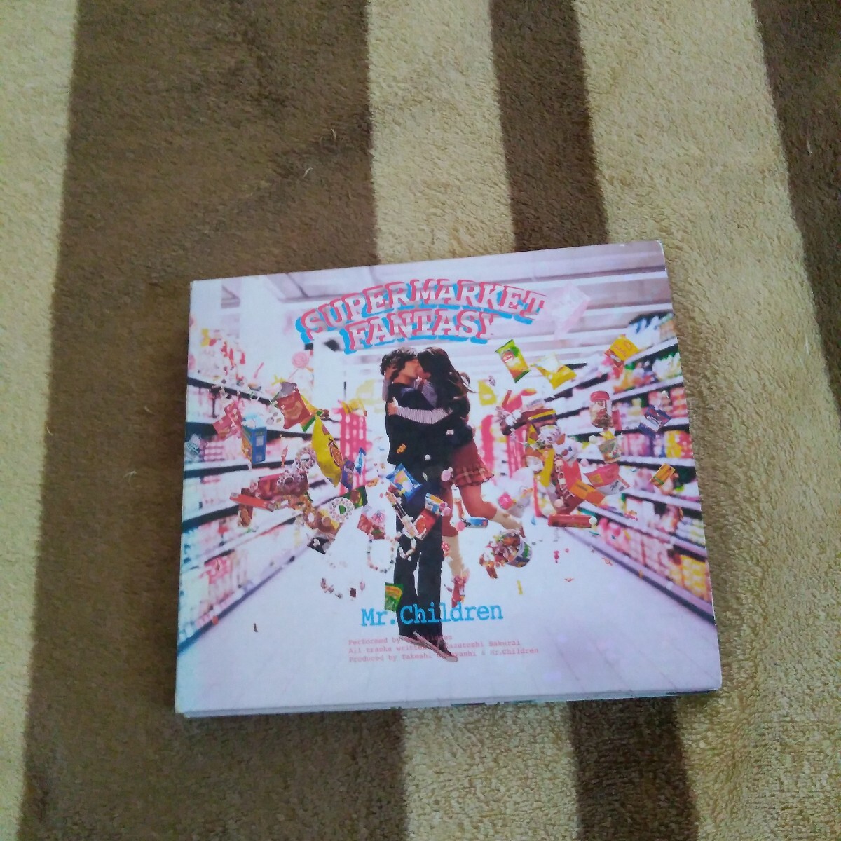 Mr. Children SUPERMARKET FANTASY 初回限定盤 CD+DVD ミスチル アルバム HANABI GIFT 旅立ちの唄 エソラ 花の匂い 東京 少年 声 拍卖