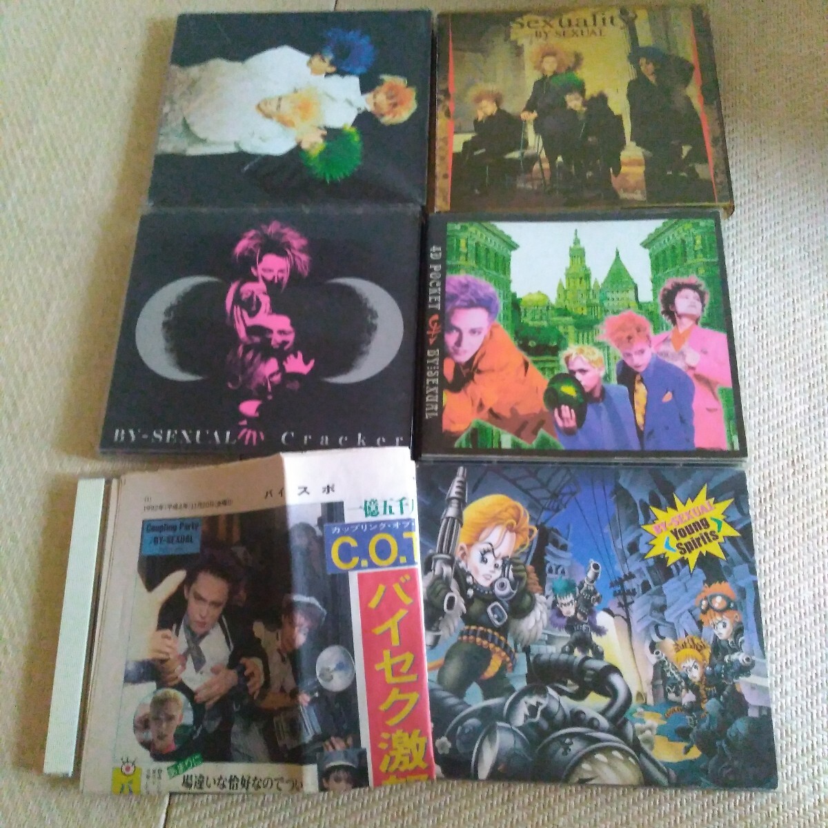 CD BY-SEXUAL アルバム 6枚 セット バイセクシャル Culture Shock / Sexuality / Cracker/4D POCKET/Coupling Party/Young Sprits バイセク拍卖