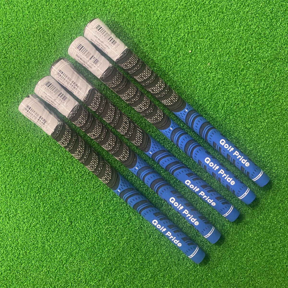 ブルー5本 ゴルフプライド マルチ コンパウンドMCC-60R バックライン無し 拍卖