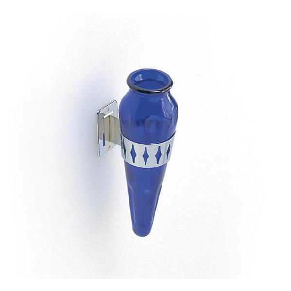 花瓶 花びん ステー付 ブルー(青) レトロ調 観光バス トラック デコトラ拍卖