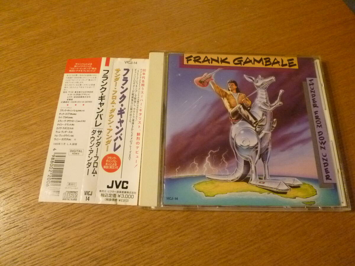 国内盤★ フランク・ギャンバレ / サンダー・フロム・ダウン・アンダー ★ FRANK GAMBALE / THUNDER FROM DOWN UNDER拍卖