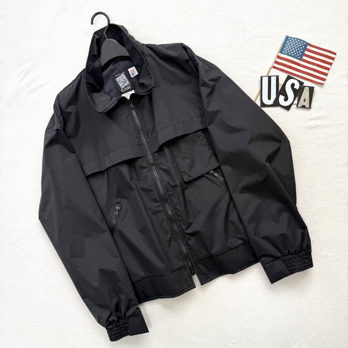 【希少・XL・デッドストック】スピワック HIDDEN AGENDA ポリスマンジャケット SPIEWAK USA製 ブラック ビンテージ ヴィンテージ 黒拍卖