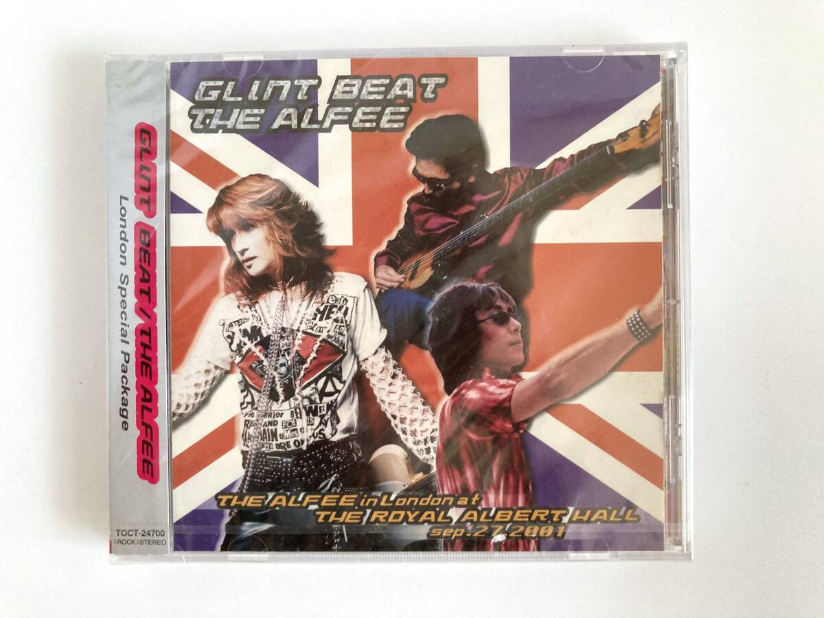 【レア】 未開封 THE ALFEE アルフィー 限定盤CD GLINT BEAT グリントビート "London Special Package"拍卖