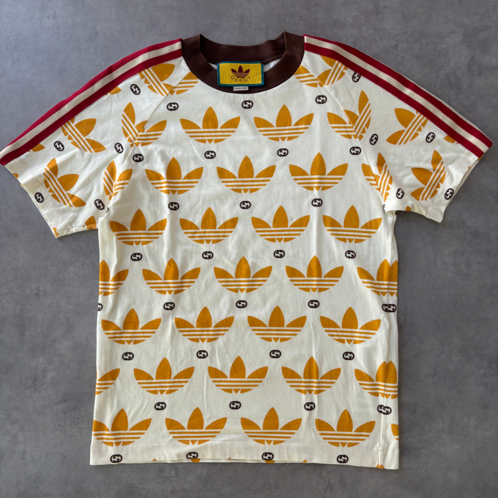 Gucci adidas コラボ Tシャツ メンズ S グッチ アディダス拍卖