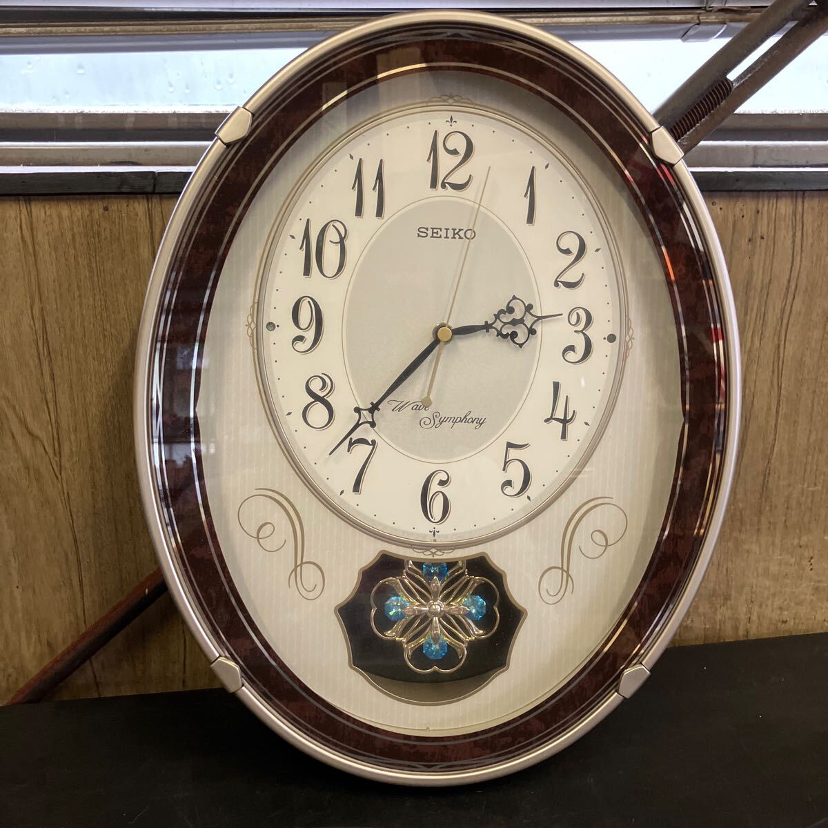 ◇当時物◇ SEIKO AM259B セイコー壁掛け時計 からくり時計拍卖