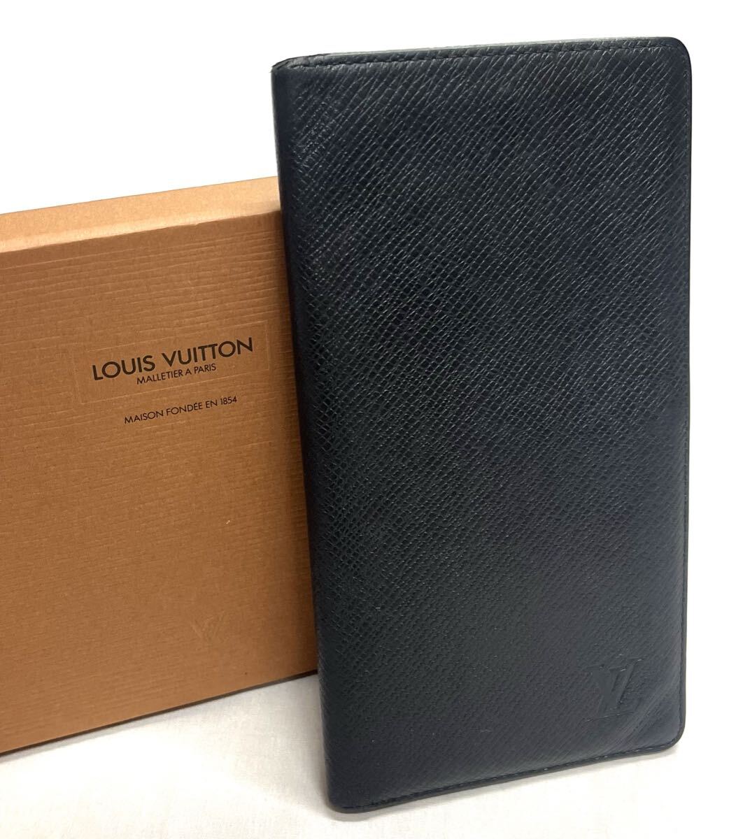 LOUIS VUITTON★ルイヴィトン★M30392 タイガ ポルト バルール カルト クレディ 札入れ 長財布 カードケース/黒 ノワール拍卖