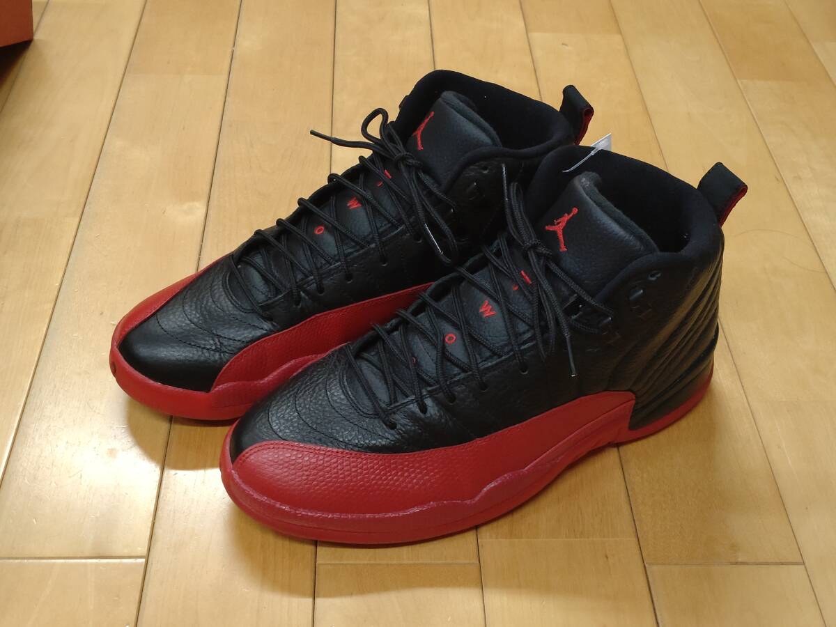 2016年製 ナイキ NIKE エアジョーダン12レトロ AIR JORDAN 12 RETRO フルゲーム FLU GAME サイズ29.5cm 130690-002拍卖