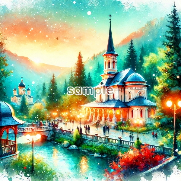 A3 350dpi ルーマニア オリジナル絵イラスト著作権フリー画像素材 158P Romania Original picture image material copyright free拍卖