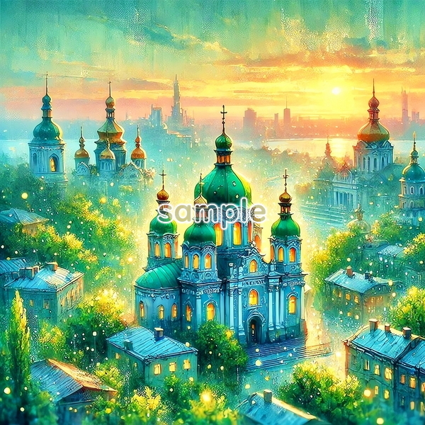 A3 350dpi ウクライナ オリジナル絵イラスト著作権フリー画像素材 150P Ukraine Original picture image material copyright free拍卖