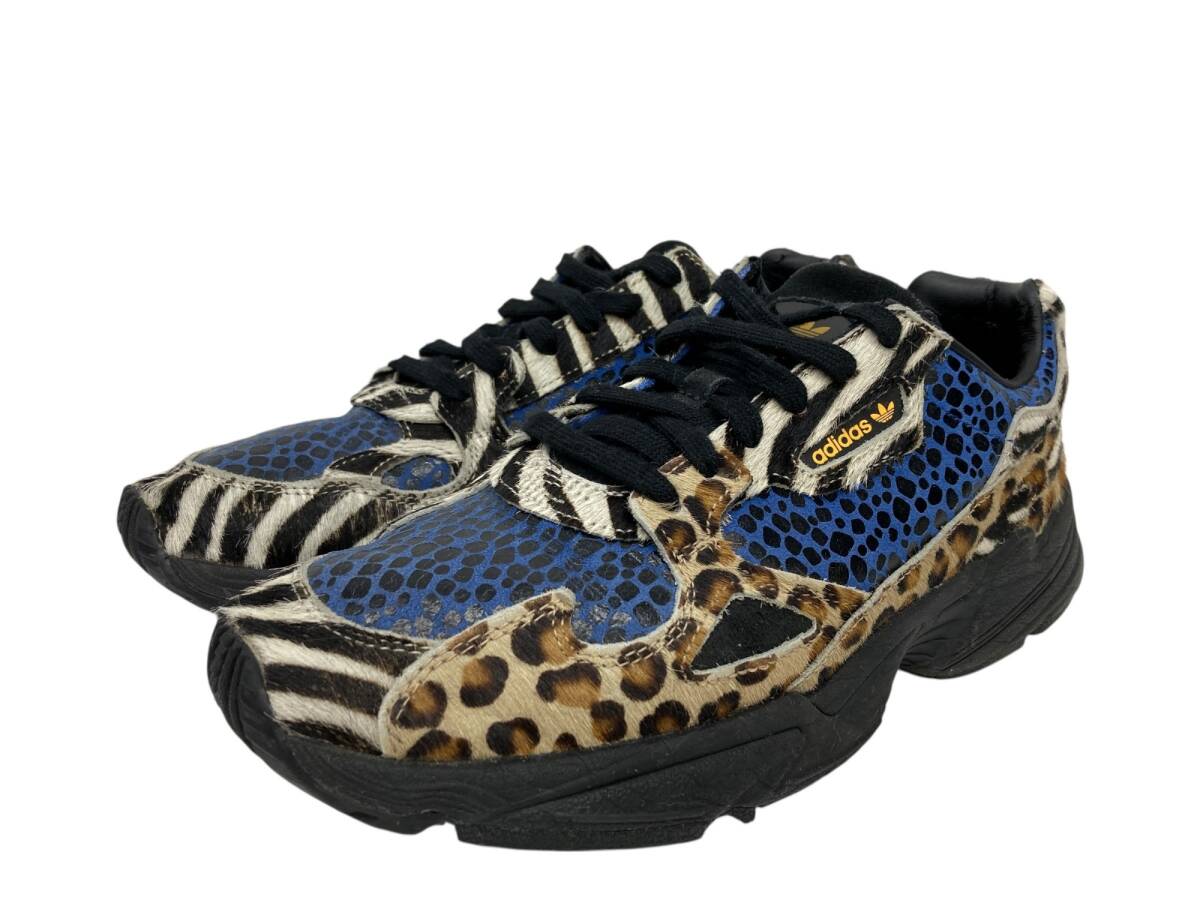 adidas Originals (アディダスオリジナルス) FALCON ファルコン スニーカー F37016 27.5cm US10.5 コアブラック×ブルー メンズ/028拍卖